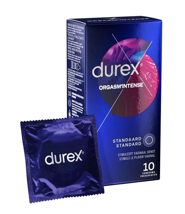 Durex NL / FR Orgasm Intense 6x 10pcs
