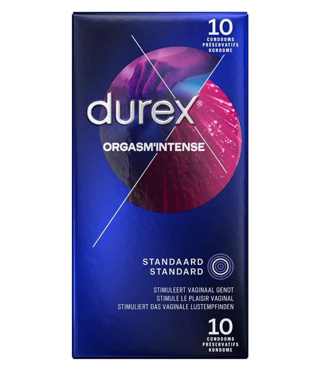 Durex NL / FR Orgasm Intense 6x 10pcs