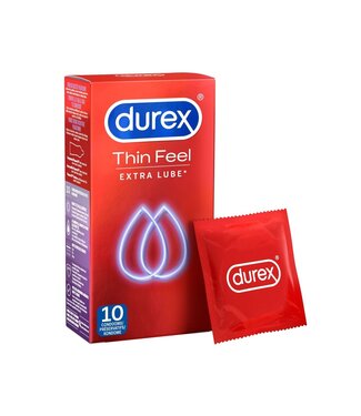 Durex NL / FR Thin Feel Extra Lube 6x 10pcs