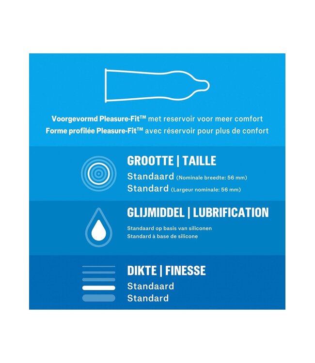 Durex NL / FR Classic Natural 6x 12pcs