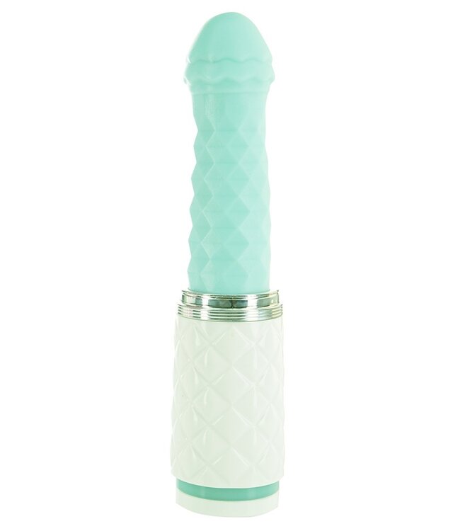 Rimba Pillow Talk - Feisty - Thrusting Vibrator - Mint