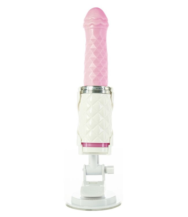 Rimba Pillow Talk - Feisty - Thrusting Vibrator - Roze