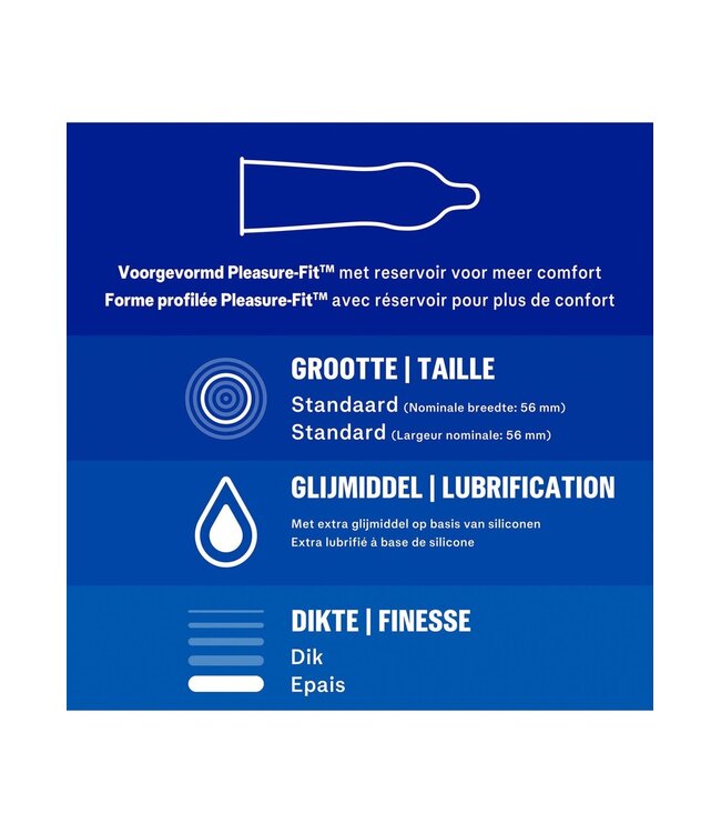 Durex NL / FR Extra Safe 6x 3pcs