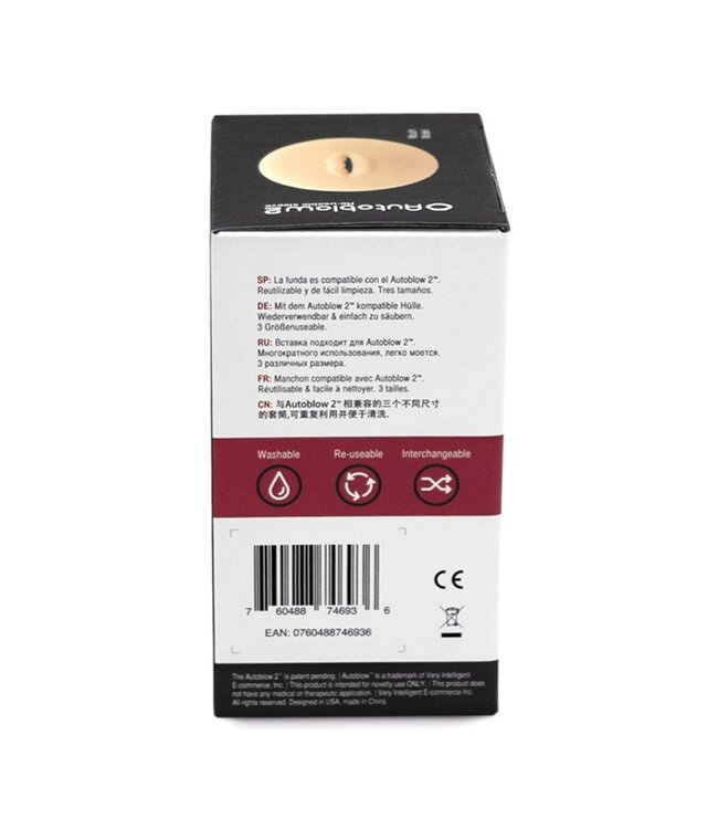 Rimba Autoblow 2+ Replacement Mouth Sleeve Size B