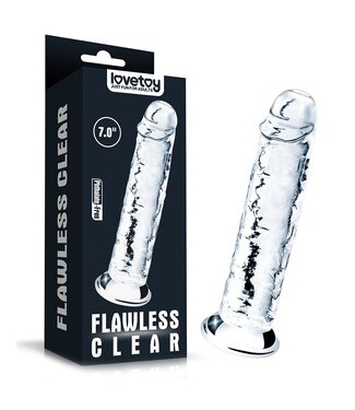 Rimba LoveToy - Flawless Clear Dildo 18 cm
