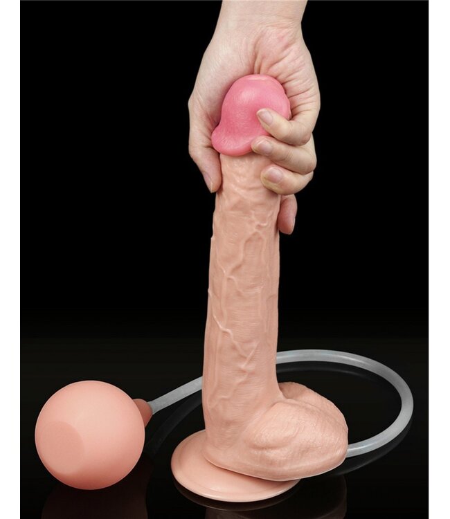 Rimba LoveToy - Squirt Extreme Dildo 28 cm - Nude