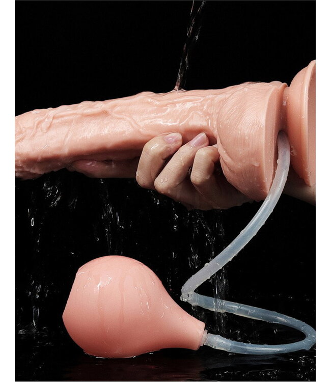 Rimba LoveToy - Squirt Extreme Dildo 28 cm - Nude