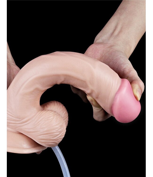 Rimba LoveToy - Squirt Extreme Dildo 23 cm - Nude