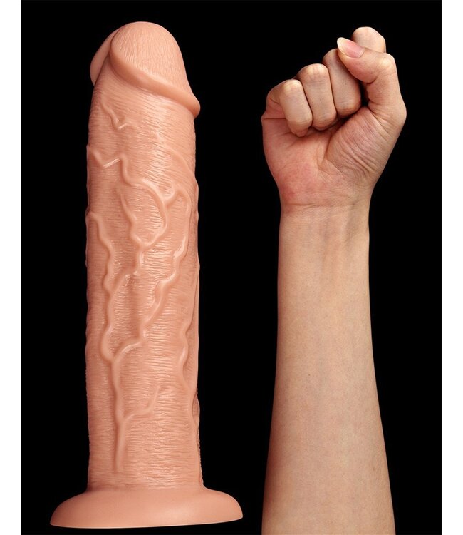 Rimba LoveToy - Realistic Long Dildo 28 cm - Nude