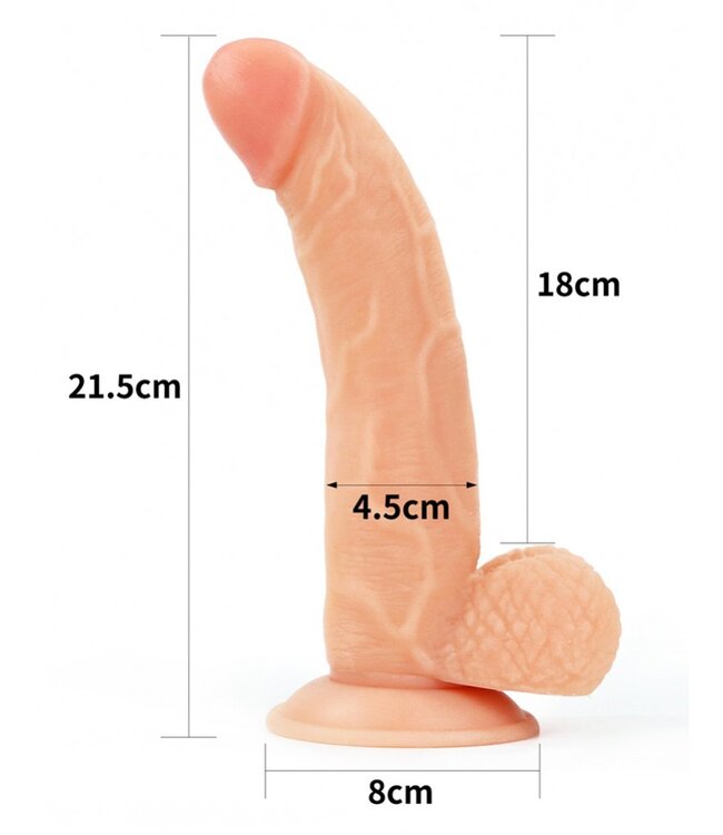 Rimba LoveToy Easy Strap-On Set with 21,5 cm Dildo