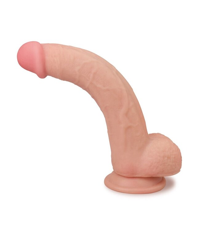 Rimba LoveToy - Sliding Skin Dildo 9.0" / 23 cm (Ø 4 CM) - Nude