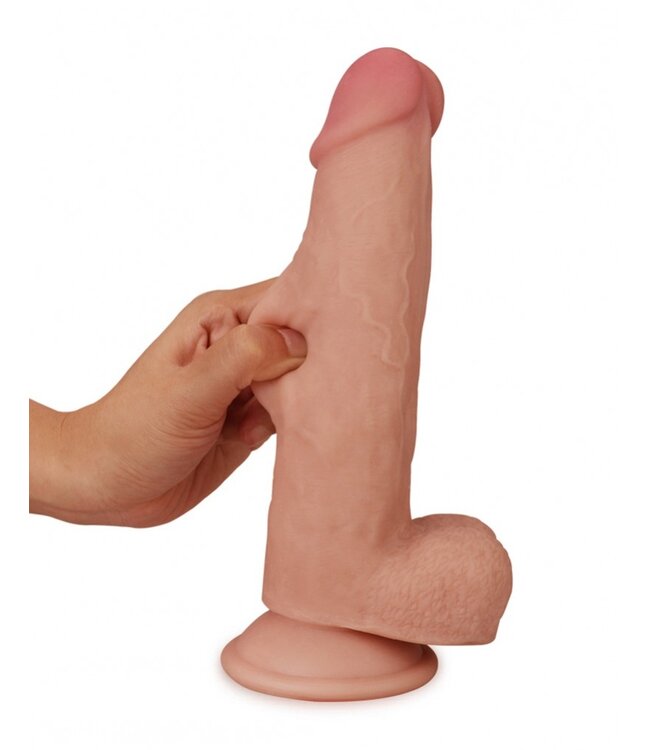 Rimba LoveToy - 8 inch Sliding Skin Dildo