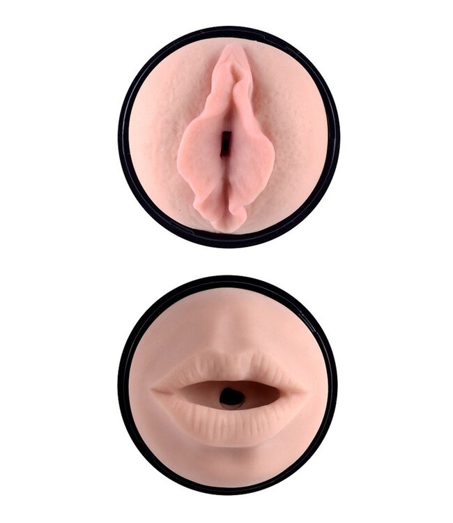 Rimba Training Master Double Side Stroker-Mouth and Pussy