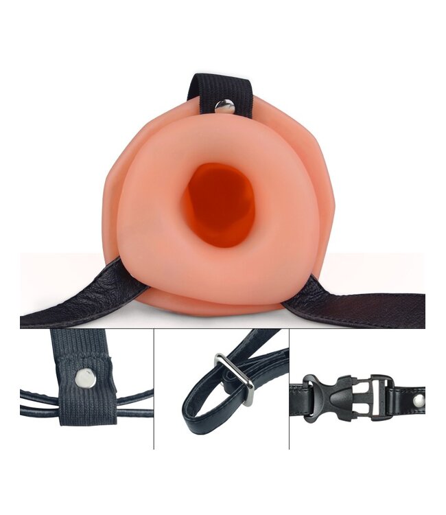 Rimba Unisex Hollow Strap On 6.5"