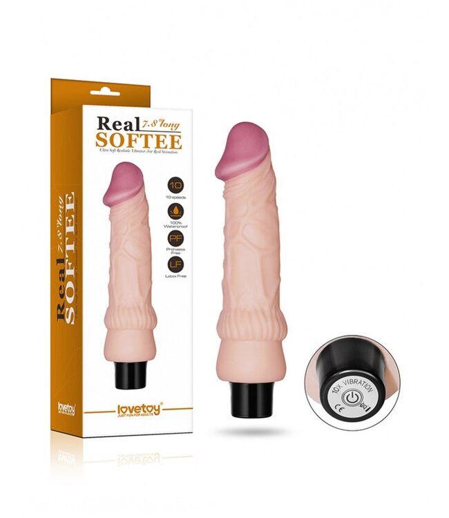 Rimba Vibrating Real Softee 7.8" Realistic