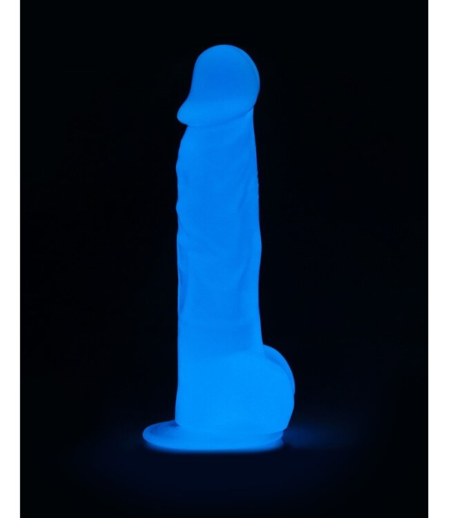 Rimba LoveToy - Lumino Play Dildo 21.5 cm - Glow in the Dark