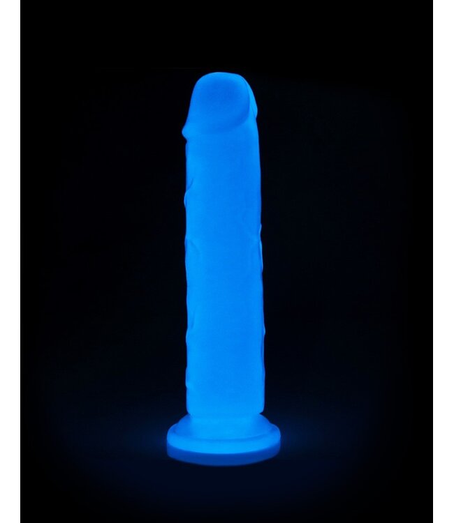 Rimba LoveToy - Lumino Play Dildo 21 cm - Glow in the Dark