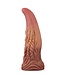 Rimba LoveToy - Dildo met Tong 25.4 cm - Nude/Bruin