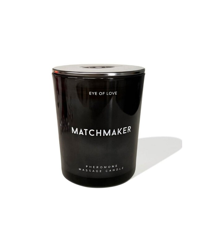 Matchmaker Pheromone Massage Candle Black