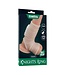 Rimba LoveToy - Wave Knights Ring - Vibrerende Penis Sleeve - Wit