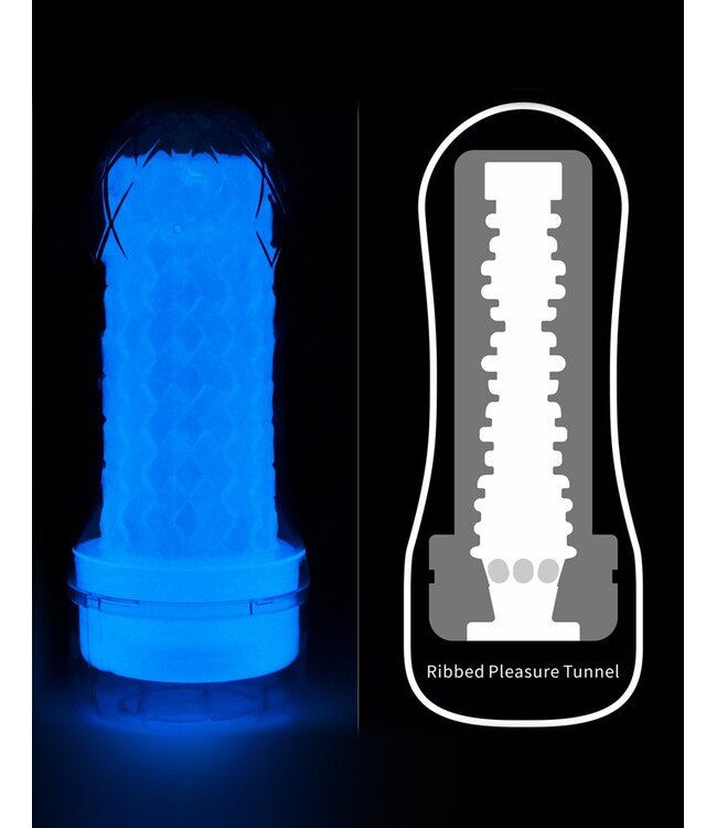 Rimba LoveToy - Lumino Play Masturbator 2 - Glow in the Dark