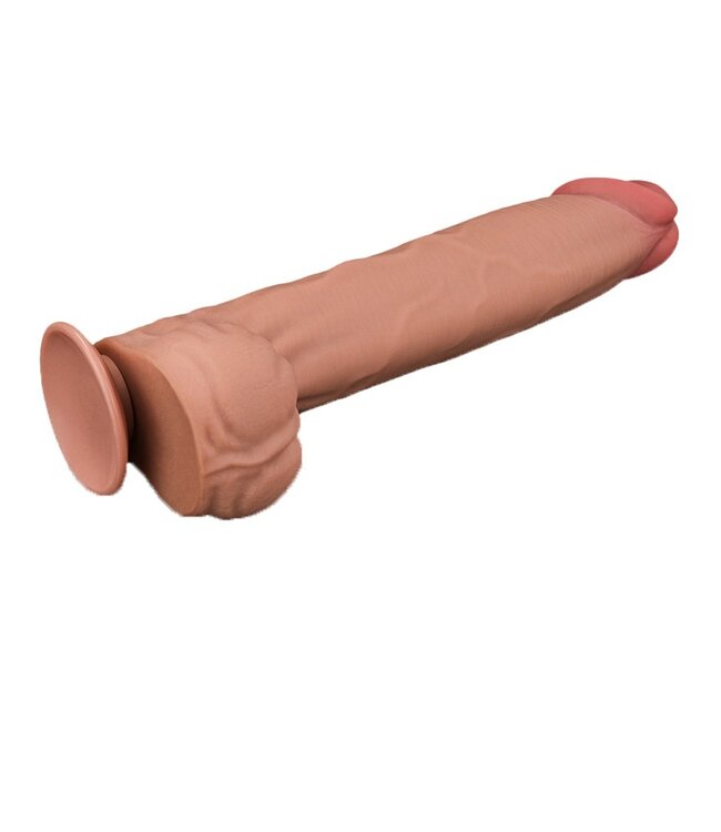 Rimba LoveToy - Sliding Skin Dildo 36 cm - Nude