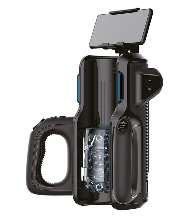 Rimba Leten - SM 500 - Super Thrusting  Masturbator met telefoonhouder