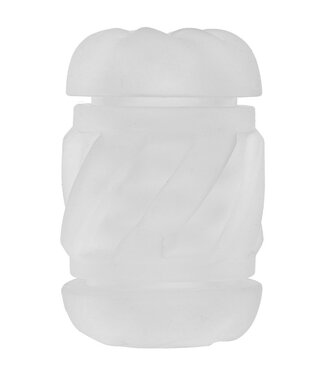 Rimba Leten - Sleeve voor SM500 Super Thrusting Masturbator met Telefoonhouder - Transparant