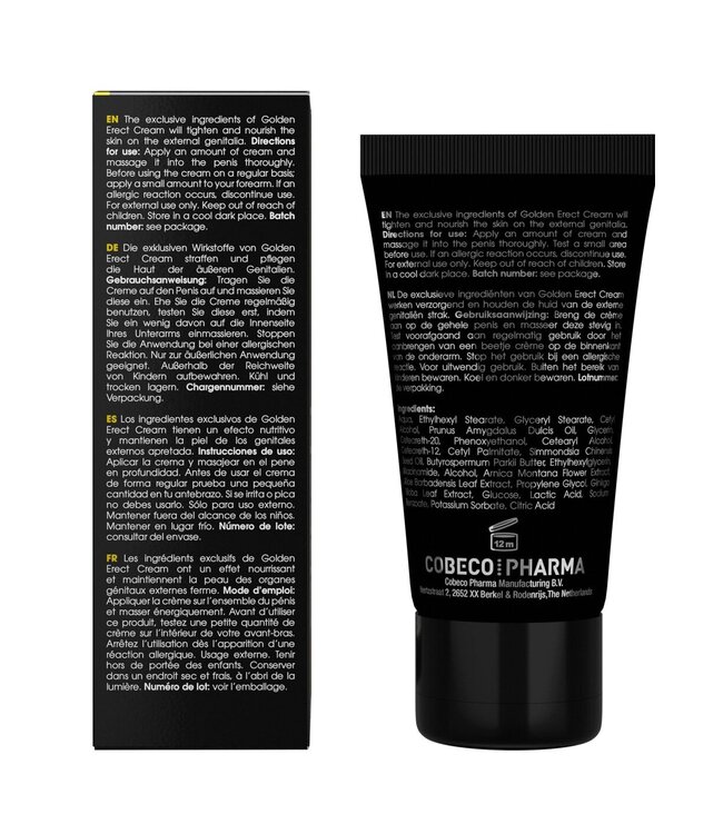 Cobeco Big Boy - Golden Erect Cream 50ml