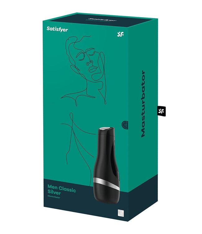 Rimba Satisfyer Men Classic Silver