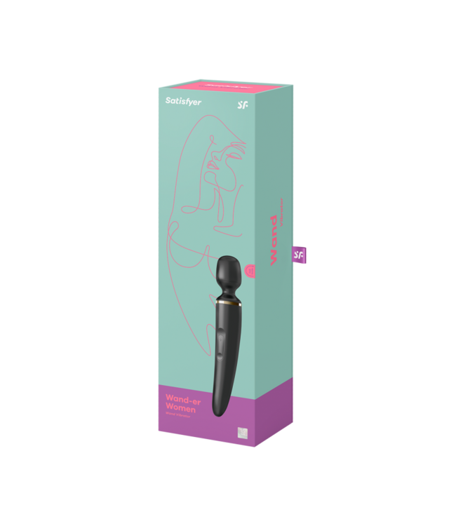 Rimba Satisfyer Wand-er Woman Black