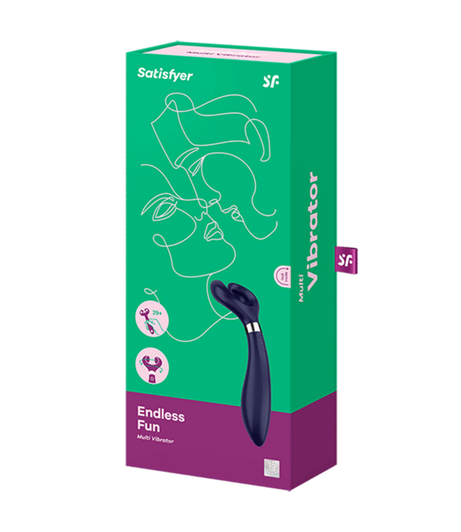 Rimba Satisfyer Partner Endless Fun Blue | Multifun 3