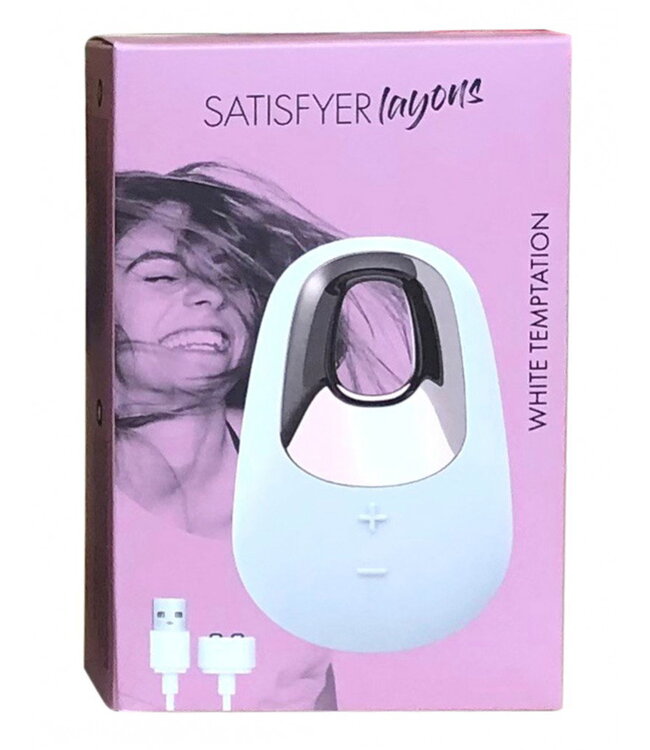 Rimba Satisfyer Layons - White Temptation