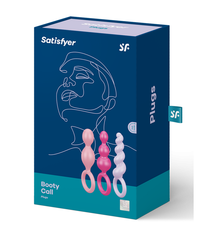 Rimba Satisfyer - Booty Call Coloured (set of 3)