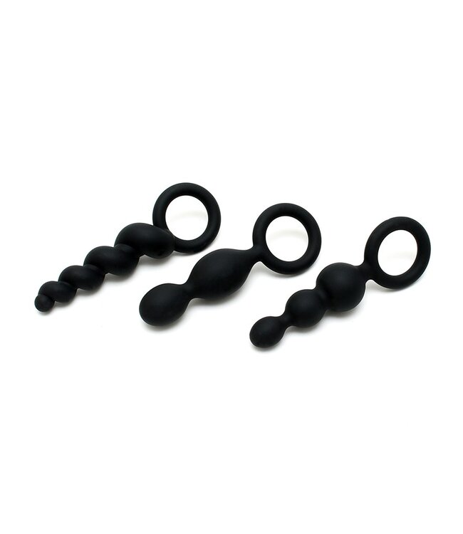 Rimba Satisfyer Booty Call Black (set of 3)