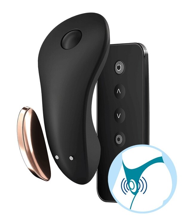 Rimba Satisfyer - Little Secret - Panty Vibrator - Zwart