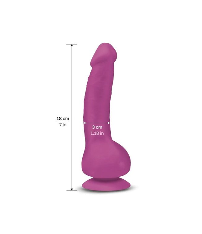 Rimba Gvibe - Greal Mini - Vibrerende Dildo - Fuchsia