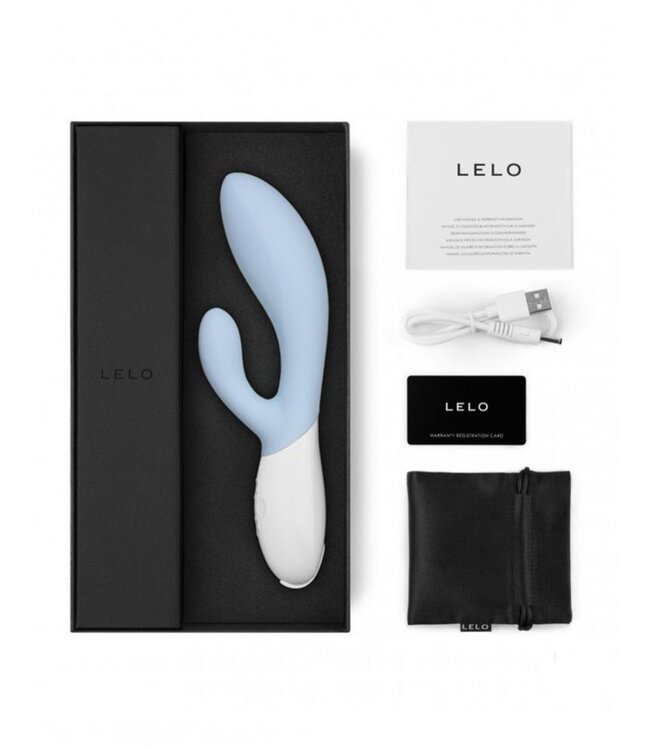 Rimba LELO - Ina 3 - Rabbit Vibrator - Seafoam