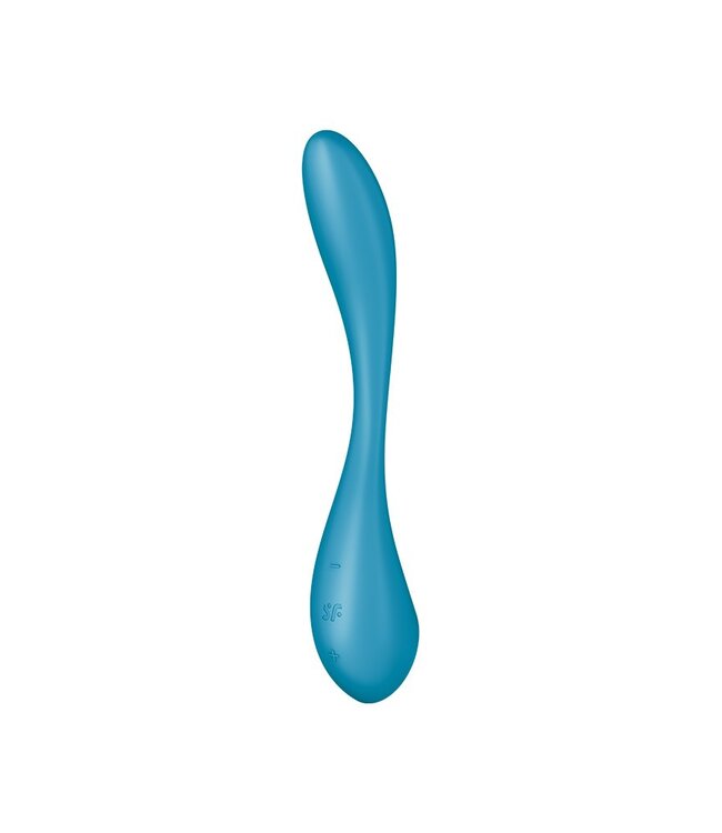 Rimba Satisfyer - G-Spot Flex 5+ - Flexibele G-Spot Vibrator (met App Control) - Blauw