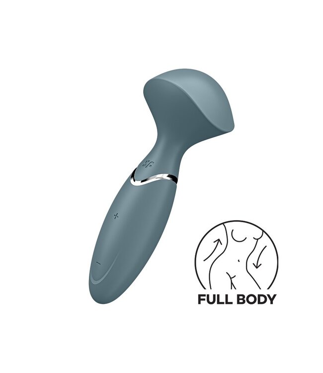Rimba Satisfyer - Mini Wand-er - Wand Vibrator - Grijs
