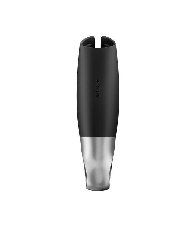 Rimba Satisfyer - Power Masturbator (met App Control) - Masturbator  - Zwart & Zilver