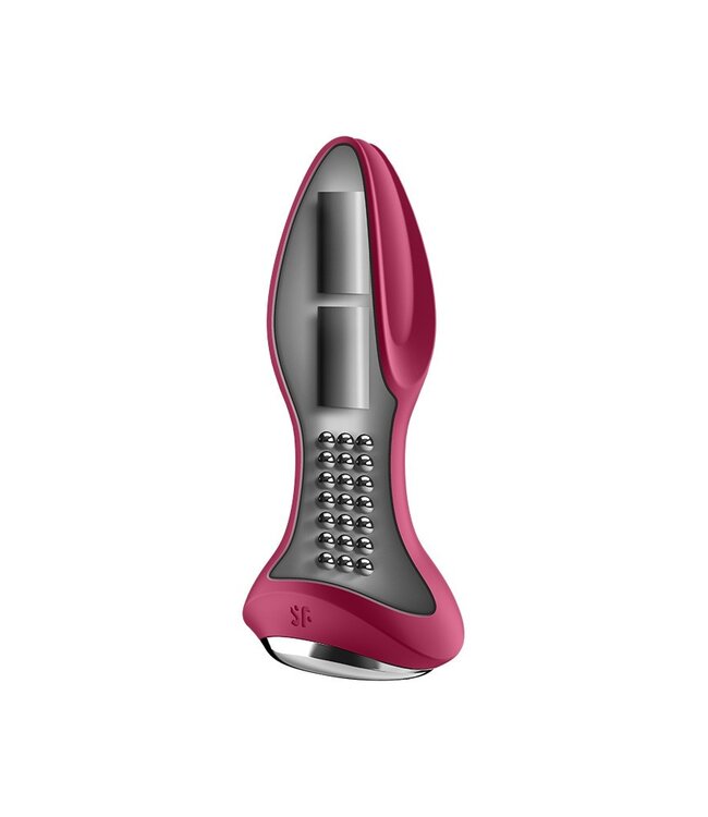 Rimba Satisfyer - Rotator Plug 2+ - Anale Vibrator - Rood