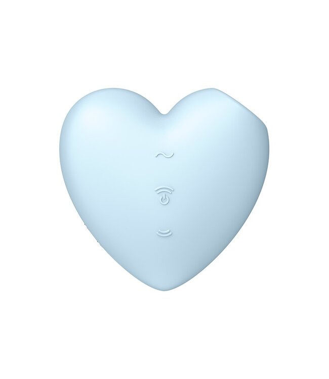 Rimba Satisfyer - Cutie Heart - Luchtdruk Vibrator - Blauw