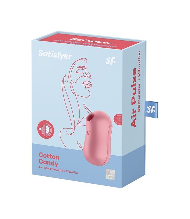Rimba Satisfyer - Cotton Candy - Luchtdruk Vibrator - Roze