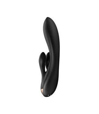 Rimba Satisfyer - Double Flex - Rabbit Vibrator - Zwart