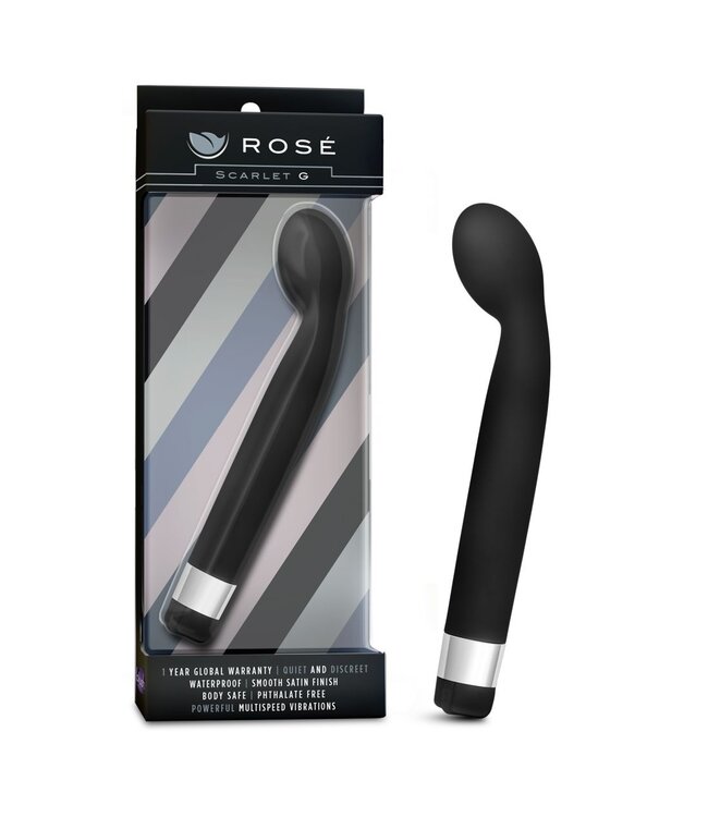 Rose Rose - Scarlet G-spot Vibrator - Zwart