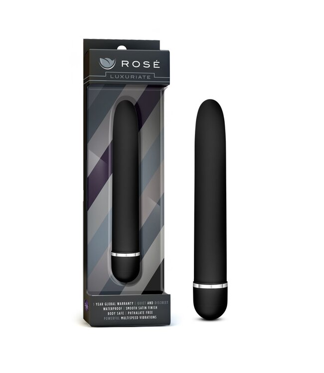 Rose Rose Luxuriate Vibrator - Zwart