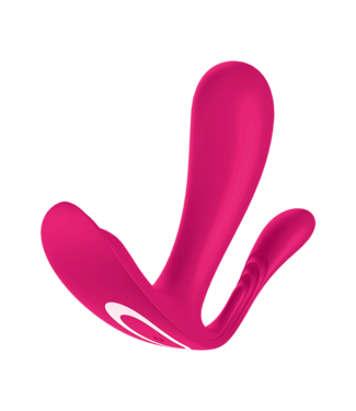 Rimba Satisfyer - Top Secret+ - Draagbare vibrator met anale stimulator - Roze