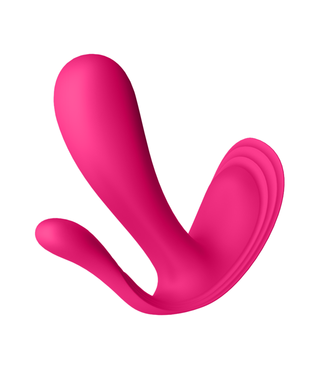 Rimba Satisfyer - Top Secret+ - Draagbare vibrator met anale stimulator - Roze