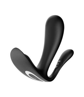 Rimba Satisfyer - Top Secret+ - Draagbare vibrator met anale stimulator - Zwart